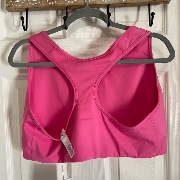 NWT Pink NIKE SWOOSH BRA - Picture 3 of 10